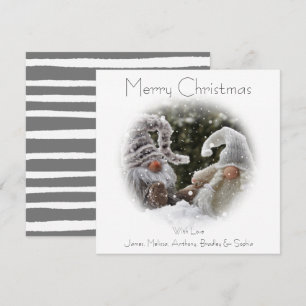 Tarjeta de Navidad del Gnome Imp Navidad