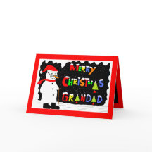 Tarjeta de Navidad del Grandad