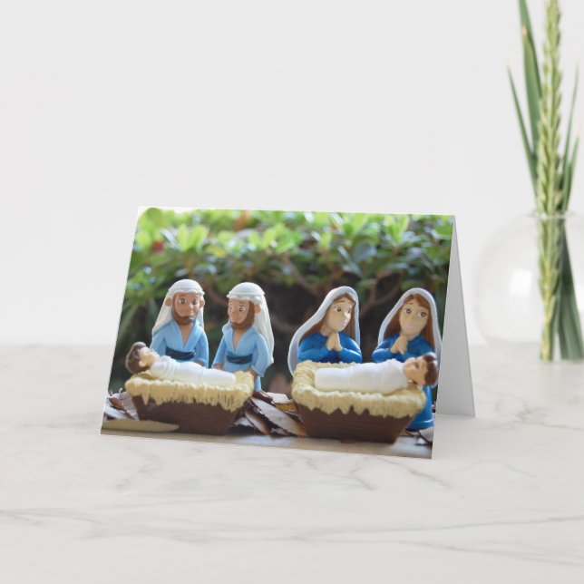 Tarjeta de Navidad del homosexual y lesbiana (Anverso)