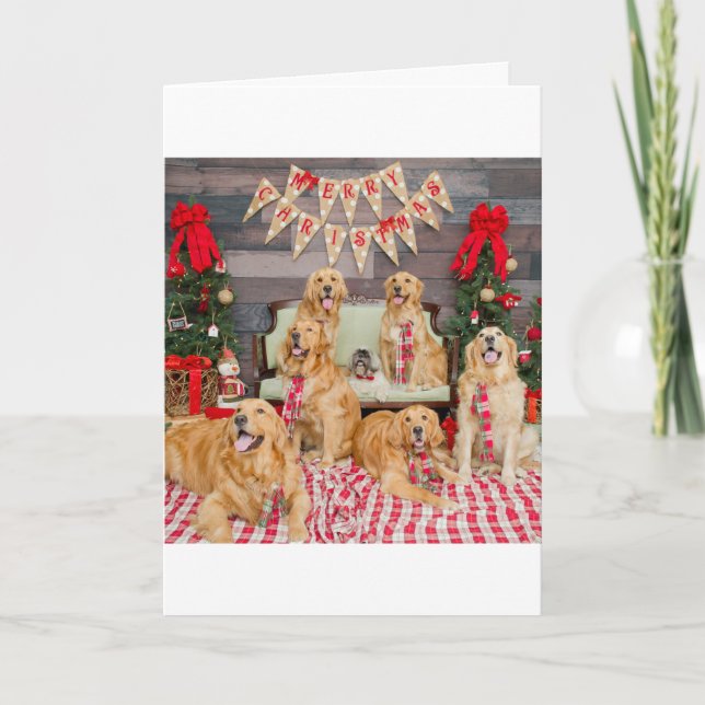 Tarjeta de Navidad del manojo de Prada (Anverso)