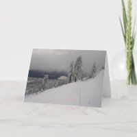 Tarjeta de Navidad del Mt. del casco