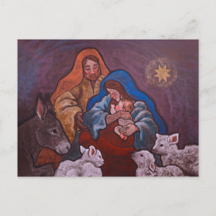 Tarjeta de Navidad del Nacimiento