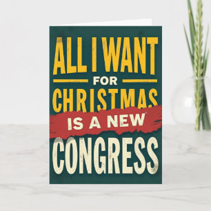 Tarjeta de Navidad del Nuevo Congreso