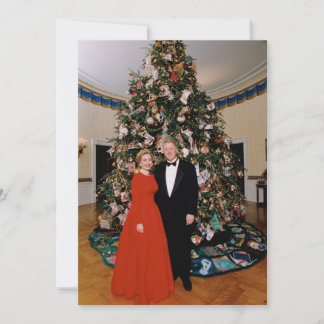 Tarjeta de Navidad del presidente estadounidense B