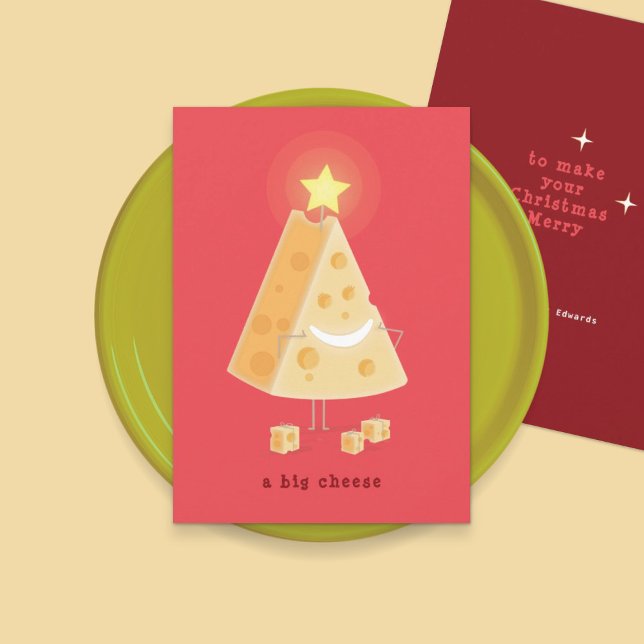 Tarjeta de Navidad del Queso Grande (Subido por el creador)