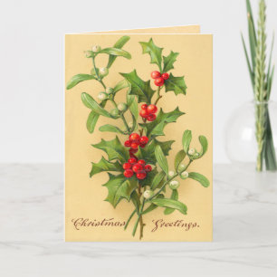 Tarjeta de Navidad del Victorian
