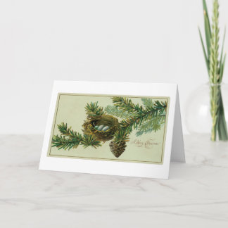 Tarjeta de Navidad del vintage #7