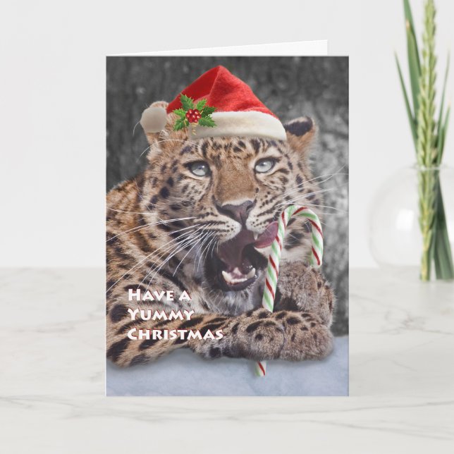 Tarjeta de Navidad deliciosa (Anverso)