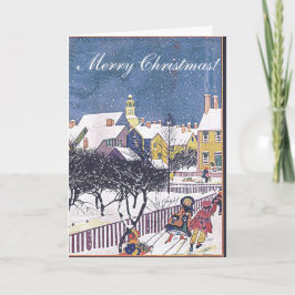 Tarjeta de Navidad - diciembre de 1925 cubierta