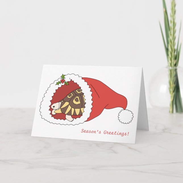 Tarjeta de Navidad dispuesta en ángulo (Anverso)
