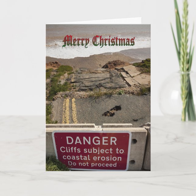 Tarjeta de Navidad divertida (Anverso)