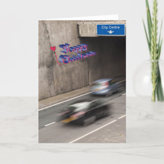 Tarjeta de Navidad divertida