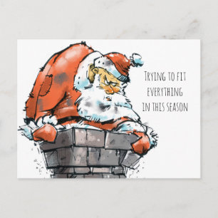Tarjeta de Navidad divertida