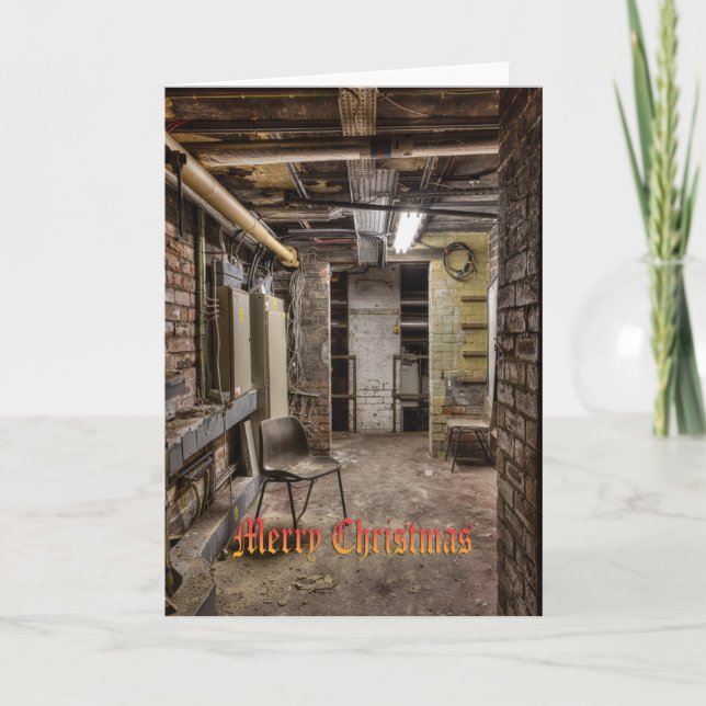 Tarjeta de Navidad divertida (Anverso)