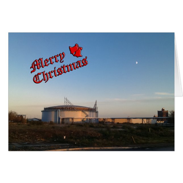 Tarjeta de Navidad divertida (Anverso (Horizontal))