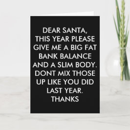 tarjeta de Navidad divertida