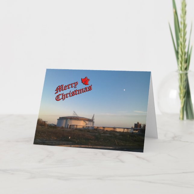 Tarjeta de Navidad divertida (Anverso)