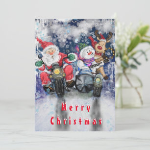 Tarjeta de Navidad divertida