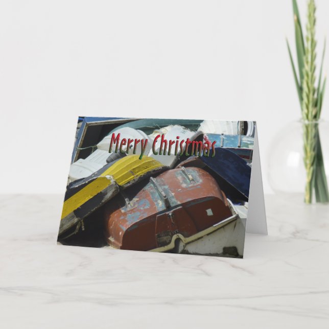 Tarjeta de Navidad divertida (Anverso)