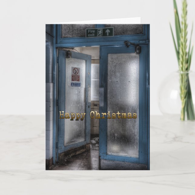 Tarjeta de Navidad divertida (Anverso)