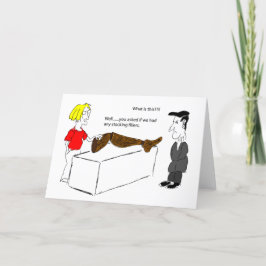 Tarjeta de Navidad divertida