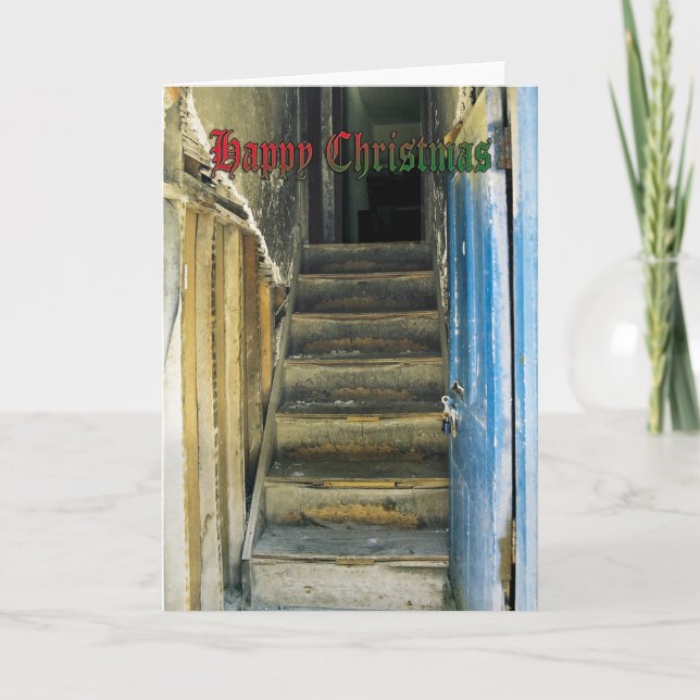 Tarjeta de Navidad divertida (Anverso)