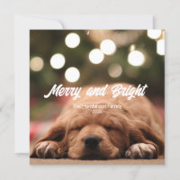 Tarjeta de Navidad divertida, alegre y luminosa co