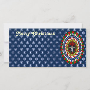 Tarjeta de Navidad divertida para fotos