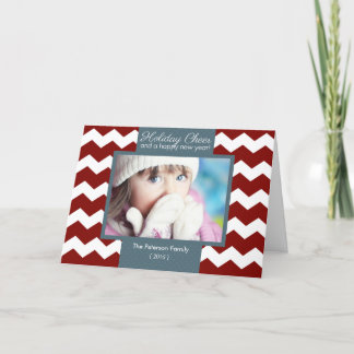 Tarjeta de Navidad doblada alegría de moda del día