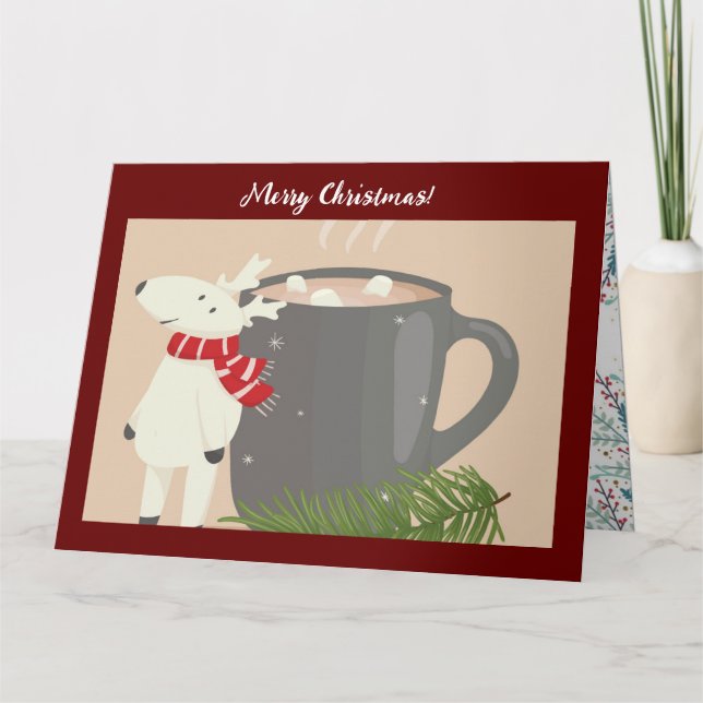 Tarjeta de Navidad Doble (Anverso)