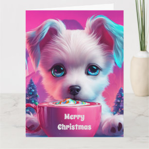 Tarjeta de Navidad Doble de Felicitación