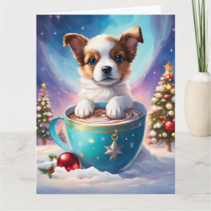 Tarjeta de Navidad Doble de Felicitación