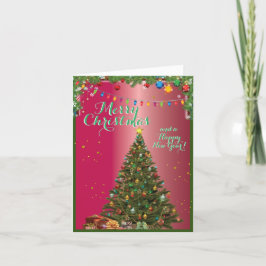 Tarjeta de Navidad Doble Personalizable