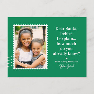 Tarjeta de Navidad editable de color postal de Pap