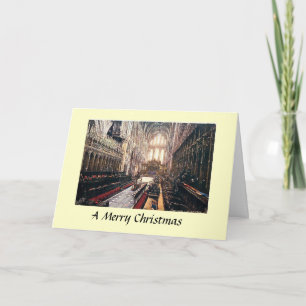 Tarjeta de Navidad - El Coro, Catedral de Ely