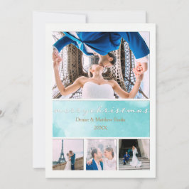 Tarjeta de Navidad elegante