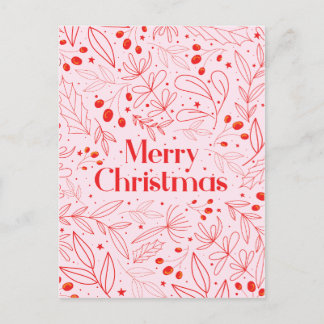 Tarjeta de Navidad Elegante Brillante