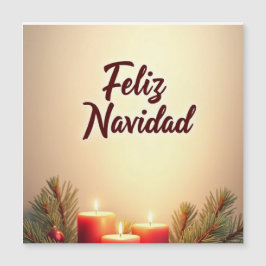 Tarjeta de Navidad elegante con detalles dorados Y