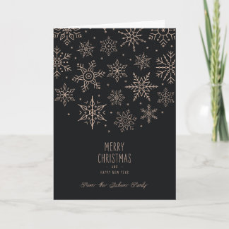 Tarjeta de Navidad elegante moderna