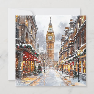 Tarjeta de Navidad en Londres