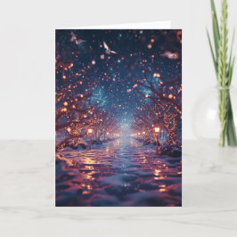 Tarjeta de navidad - Esperanza y paz