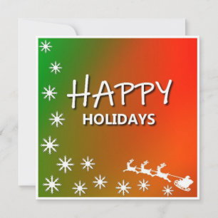 Tarjeta de Navidad - Felices Fiestas