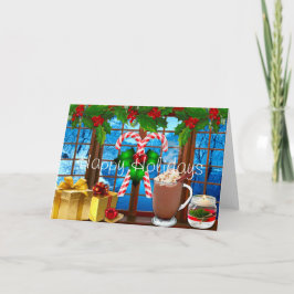 Tarjeta de Navidad Felices Fiestas