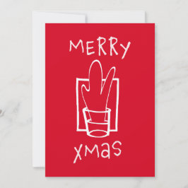 Tarjeta de Navidad Feliz Navidad