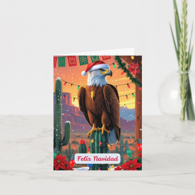 Tarjeta de Navidad Feliz Navidad (Anverso)