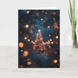 Tarjeta de navidad - Feliz y brillante