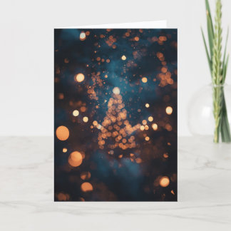 Tarjeta de navidad - Feliz y brillante