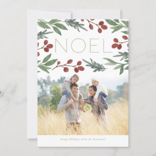 Tarjeta de Navidad Festiva Noel, Foto