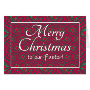 Tarjeta de Navidad festiva para el verde rojo del