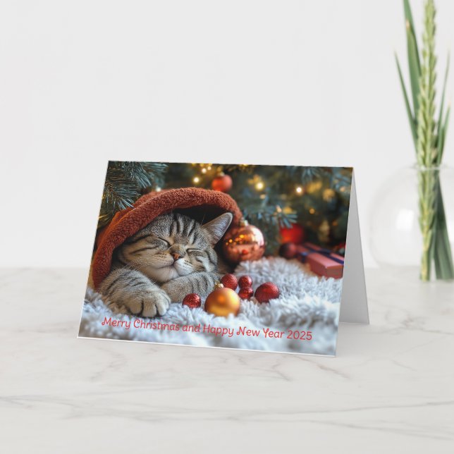 Tarjeta de Navidad Fija (Anverso)